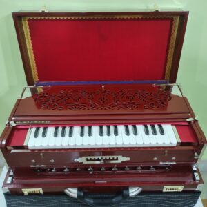 3 line 9 scale changer harmonium | bass, male & female reeds | 1 no. palitana reed quality